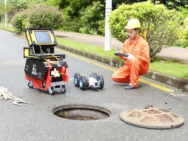 江边乡管道机器人检测