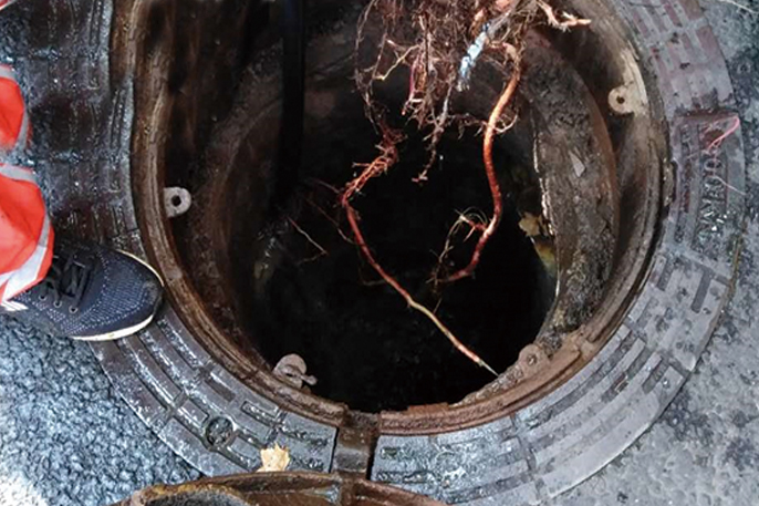 江边乡管道预处理